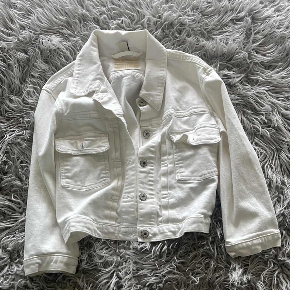 Levi's White Jean Jacket